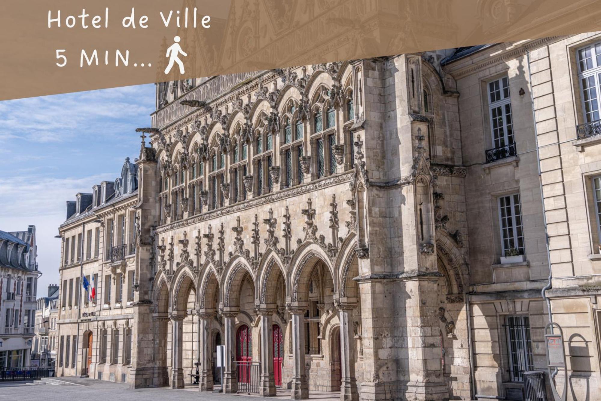 Le Lotus - Zmn Conciergerie Apartment Saint-Quentin  Bagian luar foto